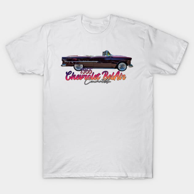 1955 Chevrolet BelAir Convertible T-Shirt by Gestalt Imagery